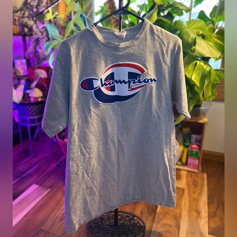 Logo embroidered Champion tee